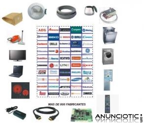 Recambios y piezas para electrodomesticos de todas las marcas. Envios a domicilio