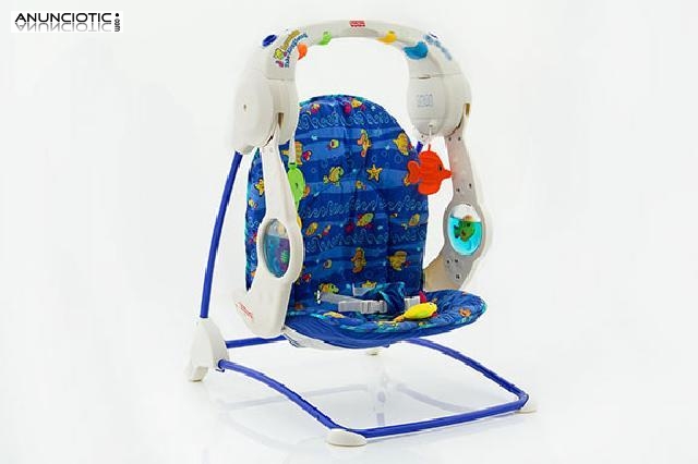 Columpio acuario musical fisher price