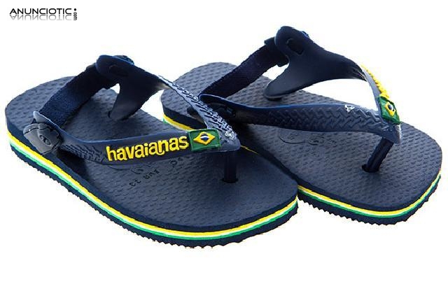 Chanclas havaianas para bebé talla 22