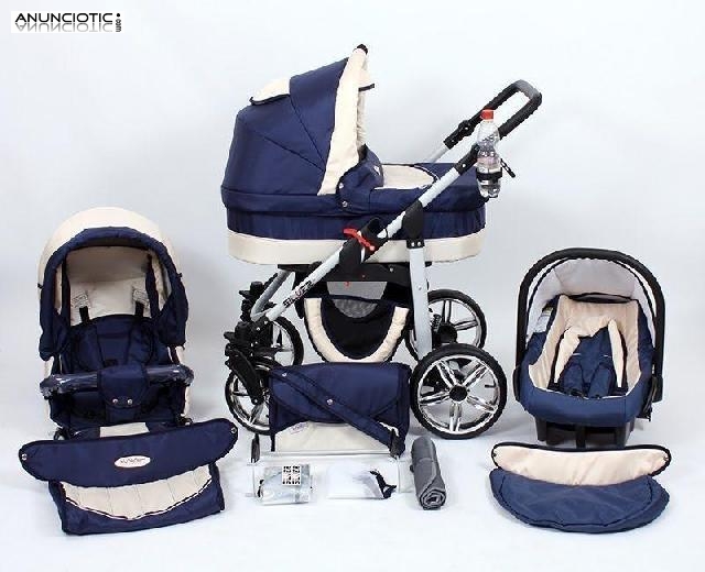 Carro de bebe moderno 3 en 1