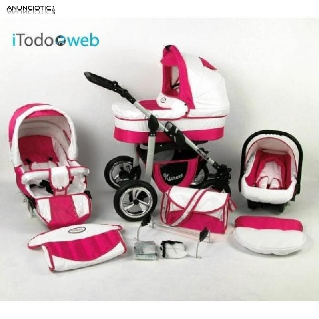 Carro de bebe moderno 3 en 1