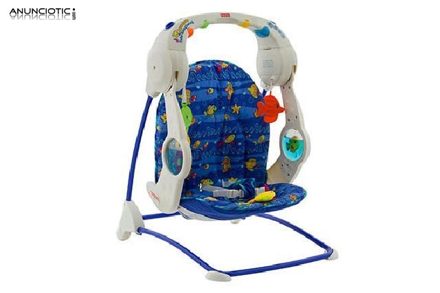 Columpio acuario musical fisher price