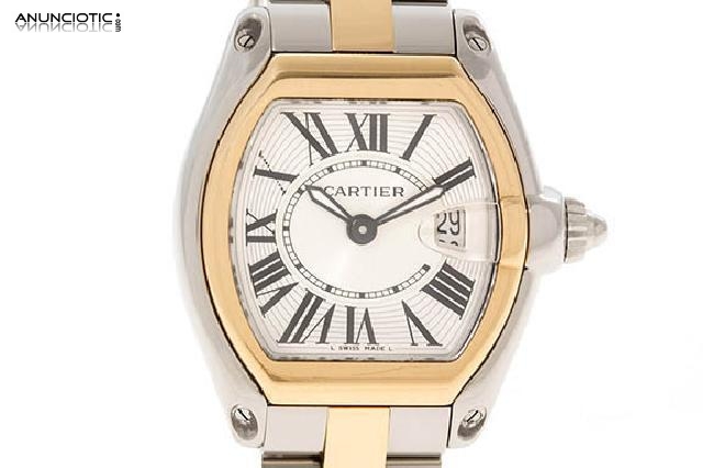 Cartier roadster acero y oro