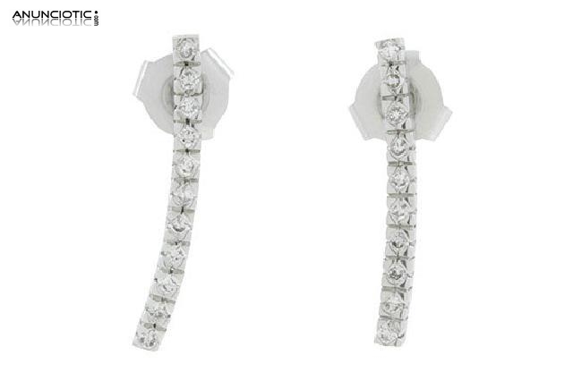 Pendientes de oro y diamantes