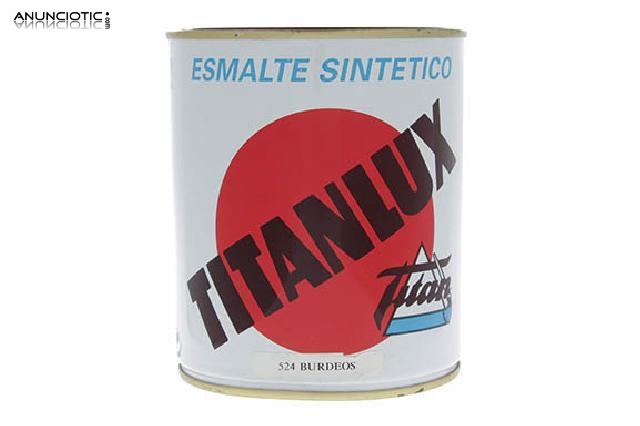 Esmalte sintético titanlux burdeos 524