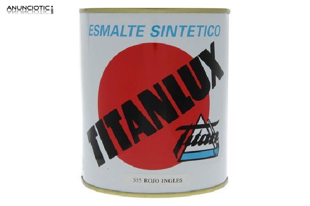 Esmalte sintético titanlux rojo 555