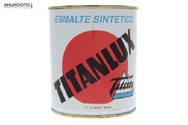 Esmalte sintético titanlux verde 511