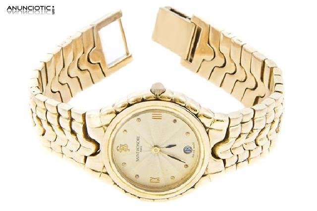 Reloj de oro saint honore -dama-