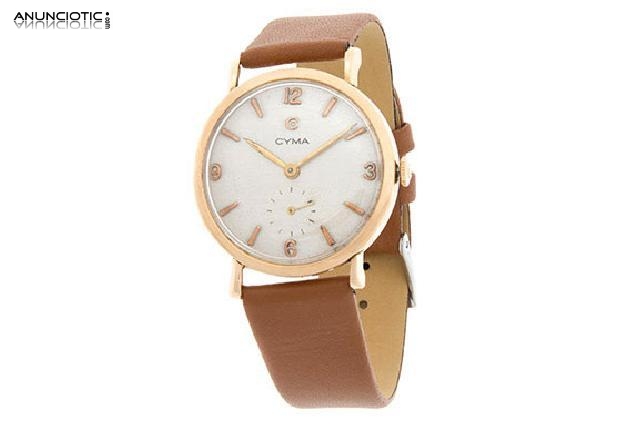 Cyma clásico reloj de alta gama unisex