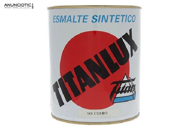 Esmalte sintético titanlux cuero 589