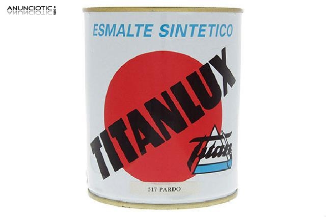 Esmalte sintético titanlux pardo 517