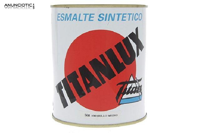 Esmalte sintético titanlux amarillo 568