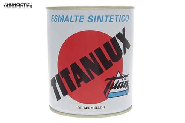 Esmalte sintético titanlux bermellón 563