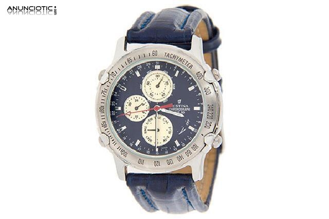 Reloj festina chronograph azul