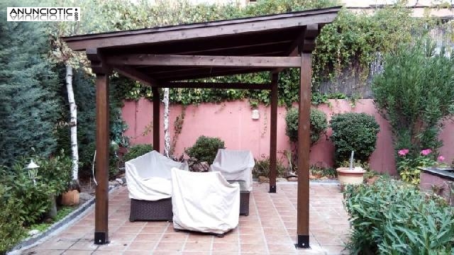 Cenador para jardín 400 x 300 cm