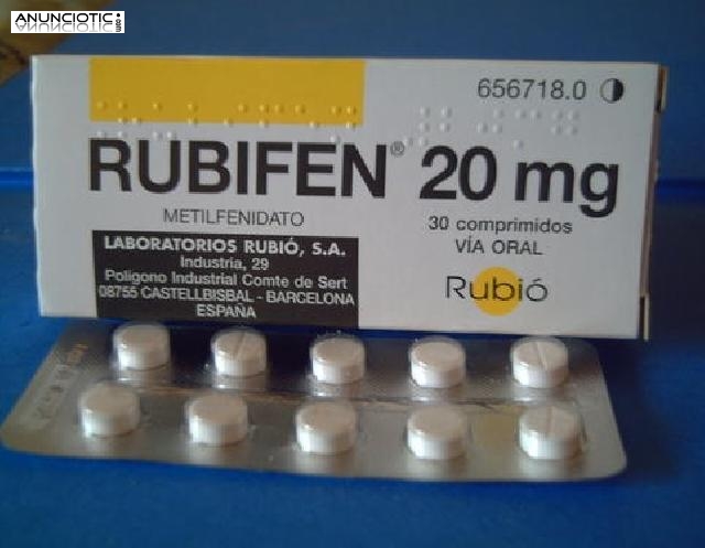 Rubifen 20mg (Sibutramina Meridia) 30 Cápsulas