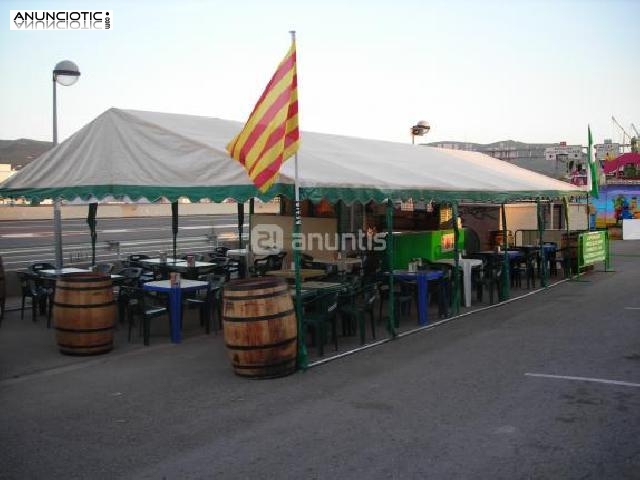 Carpas desde 65 euros  3x3 plegables