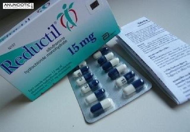 Reductil 15mg (Sibutramina Meridia) 30 Cápsulas 