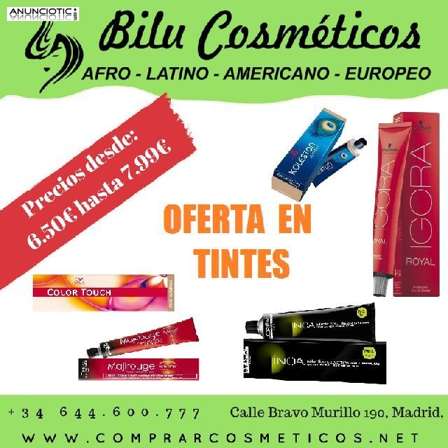 OFERTA EN TINTES