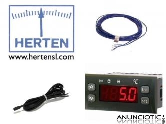 TERMOSTATO PARA INCUBADORAS CON RESISTENCIA Y SONDA DE TEMPERATURA