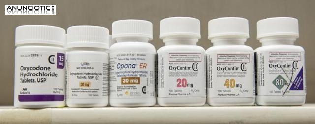 pedir Oxycontin 80mg Ritalin La 20mg