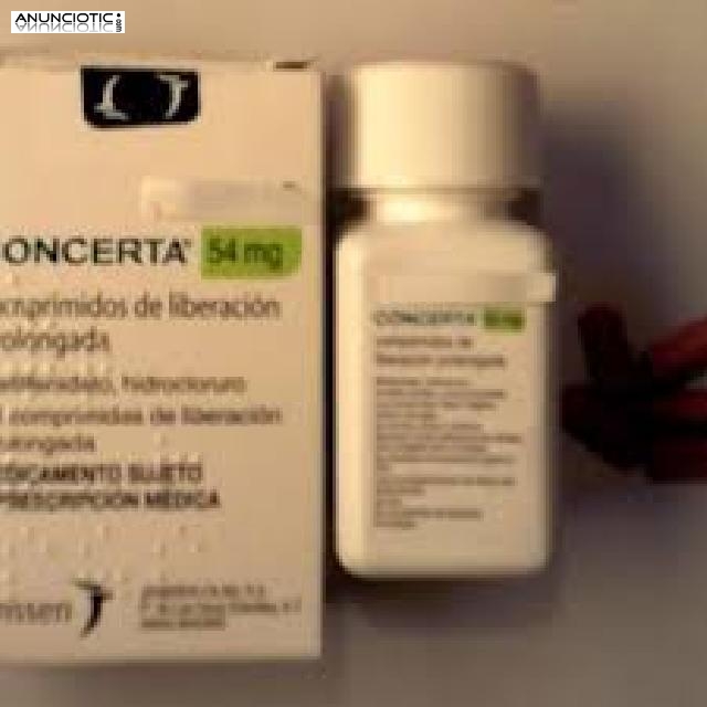 comprar Concerta 54 mg. Envíos España