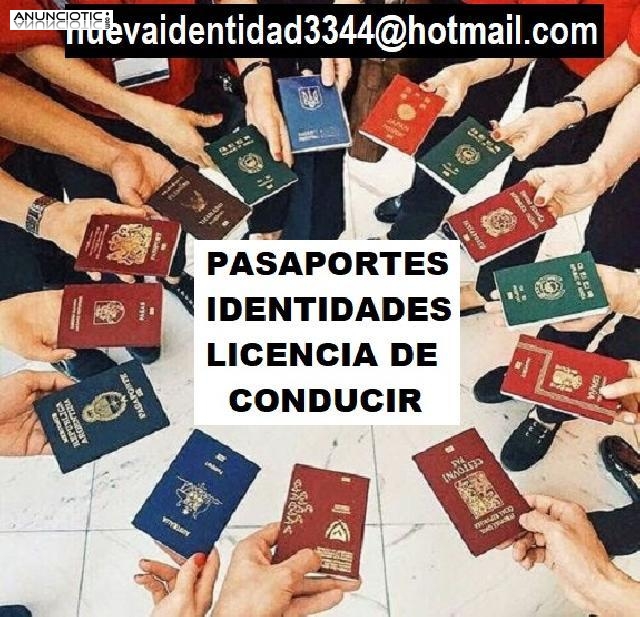 LICENCIA DE CONDUCIR, IDENTIDADES, PASAPORTES Y MAS