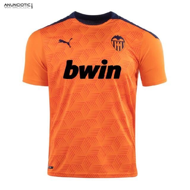 camisetas de fútbol Valencia baratas 2020-2021