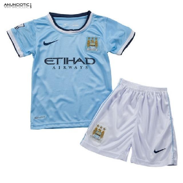 camisetas manchester city ninos 2014 primera