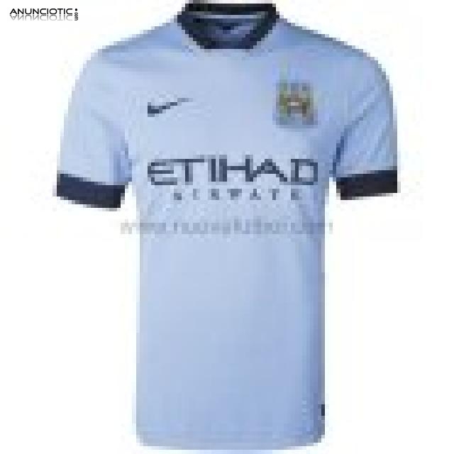 Vente replica camiseta del Manchester city 2015 con nike 