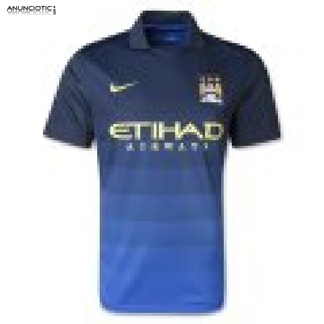 Vente replica camiseta del Manchester city 2015 con nike 