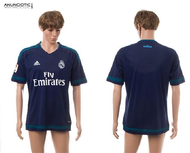 2015-16 camisetas de Real madrid blanco tailandes