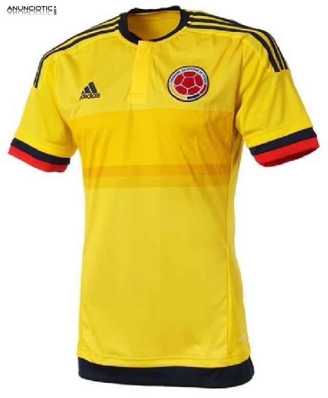   2015-2016 Columbia 1ª equipación tailandesa camiseta de fútbol