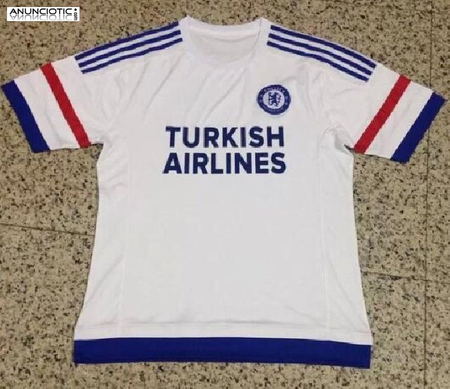 www.tailandesafutbolcamisetas.com 2015-16 chelsea football jersey