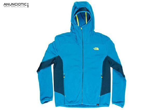 Sudadera the north face con capucha. talla m.