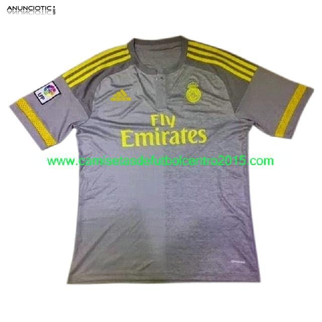 Camiseta Real Madrid Segunda 2015-2016 baratas