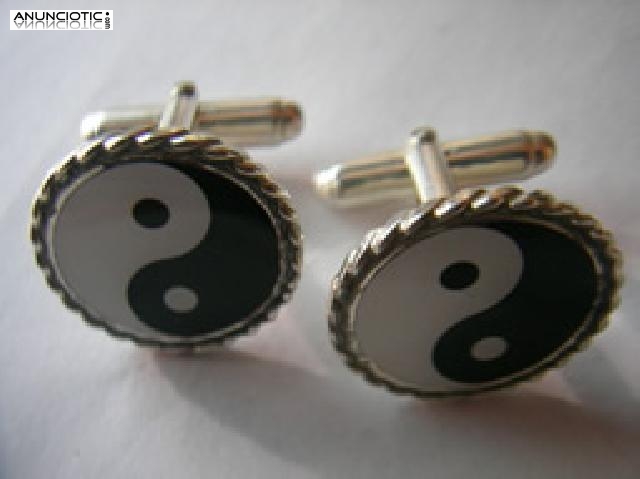 YIN-YANG EN ORO y PLATA