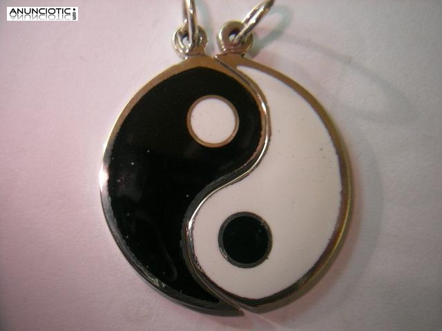 YIN-YANG EN ORO y PLATA