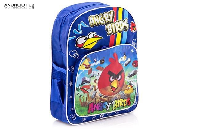 Mochila infantil angry birds