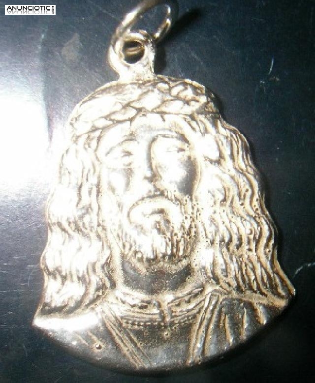  MEDALLAS JESUS DE MEDINACELI EN ORO Y EN PLATA.