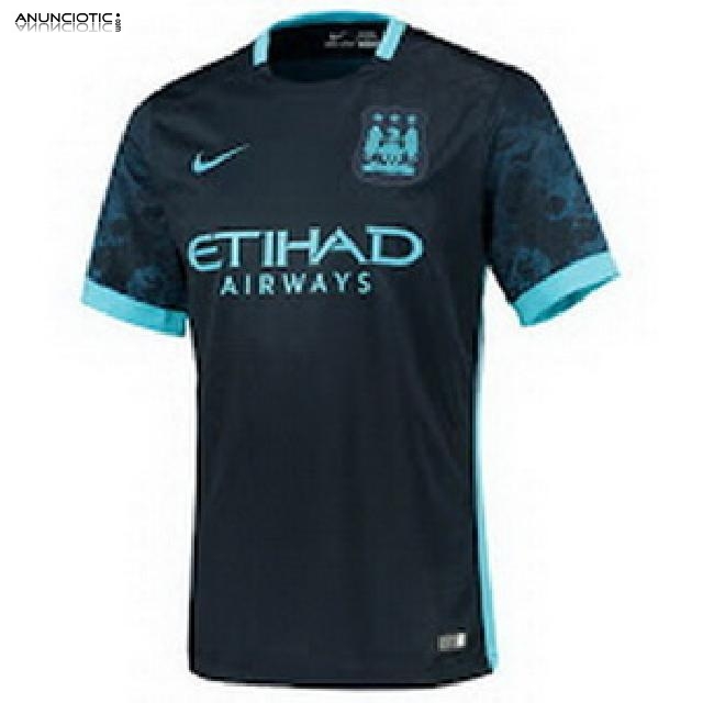 personnaliser Maillot Manchester City 2016 Exterieur