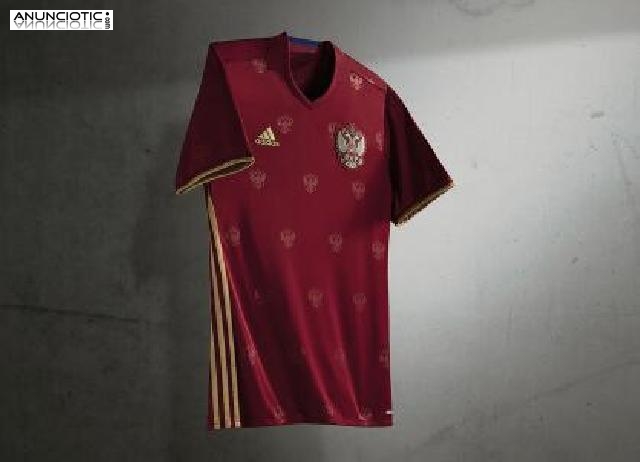 Nueva Camiseta de Rusia Primera Euro 2016