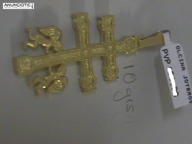  cruces caravaca en oro y plata
