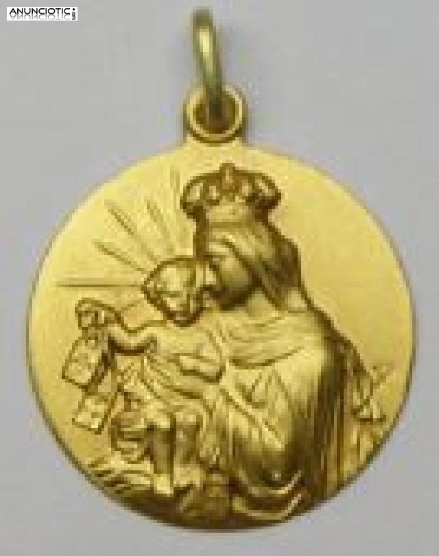 Medallas virgen del carmen