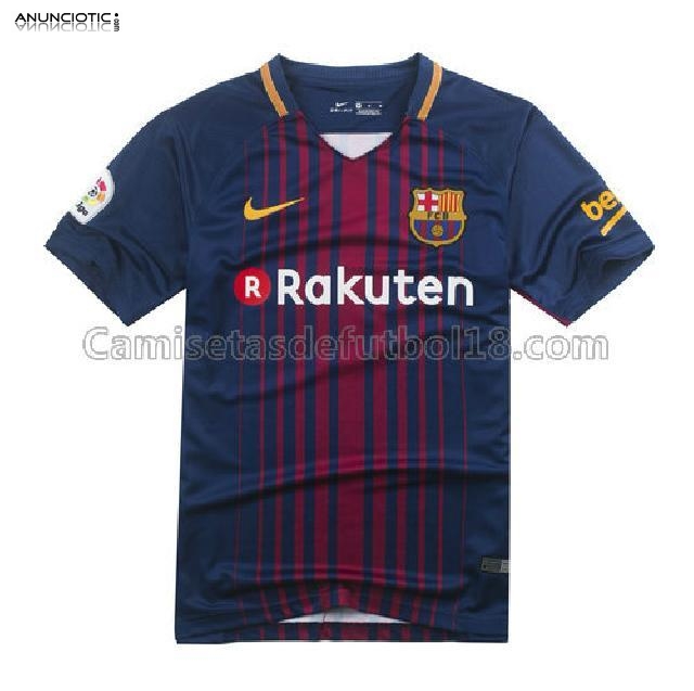 nueva primera equipación barcelona 2017-2018