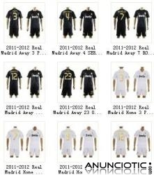 M¨¢s barato Real Madrid y Barcelona camiseta para 2011/2012 