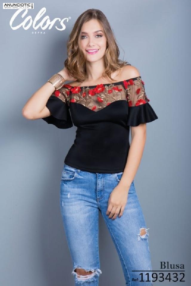 Blusas con Jeans para Mujeres