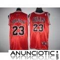  21,0 - Camiseta Chicago Bulls 23 JORDAN Rojo-Negro