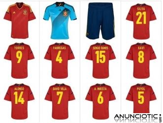 camiseta de españa 2012