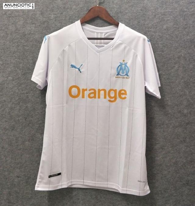 Camiseta Olympique Marsella Primera 2019-2020